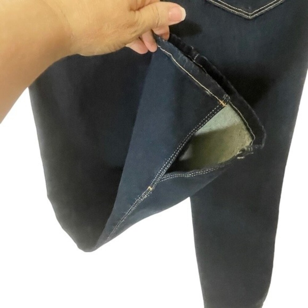 Frame Denim Blue Jean Le Sylvie Slender Straight Cabana Split Hem - Picture 8 of 10